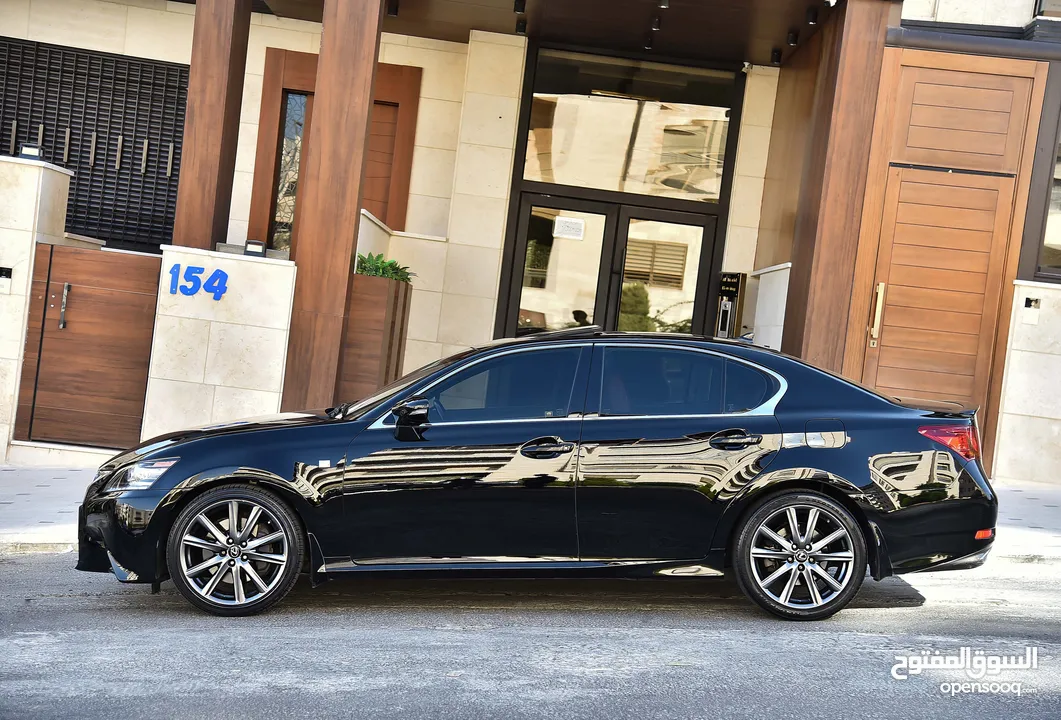 لكزس جي اس اف سبورت بنزين وارد وصيانة الوكالة 2013 Lexus GS250 F Sport