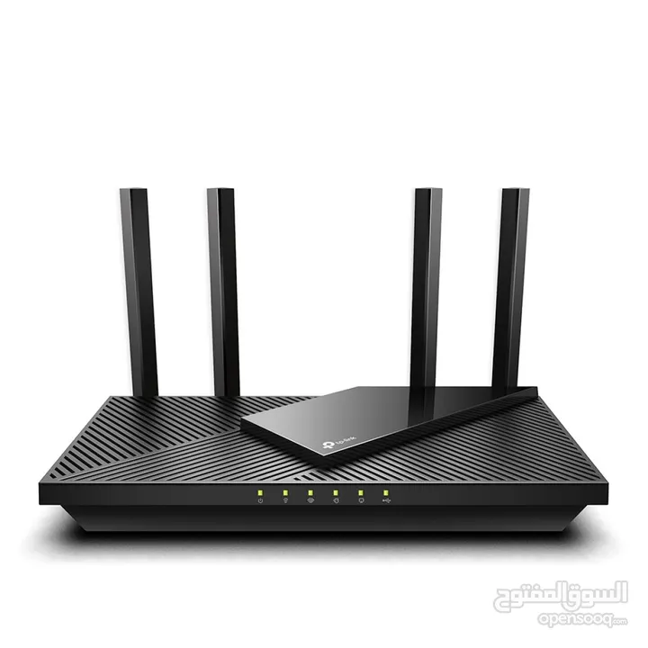 راوتر انترنت شبكات انترنت وايرلس تي بي لينك TP Link Dual Bands Router AX55 for internet connection
