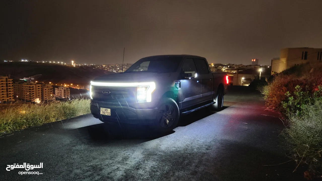 f150 lightning 2022 lariat fully loaded فحص كامل