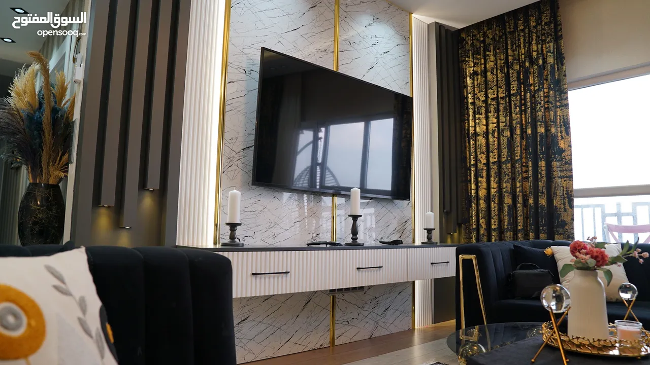 شقة فاخرة جداً مطلة على البحر والبحيرة في اسطنبول