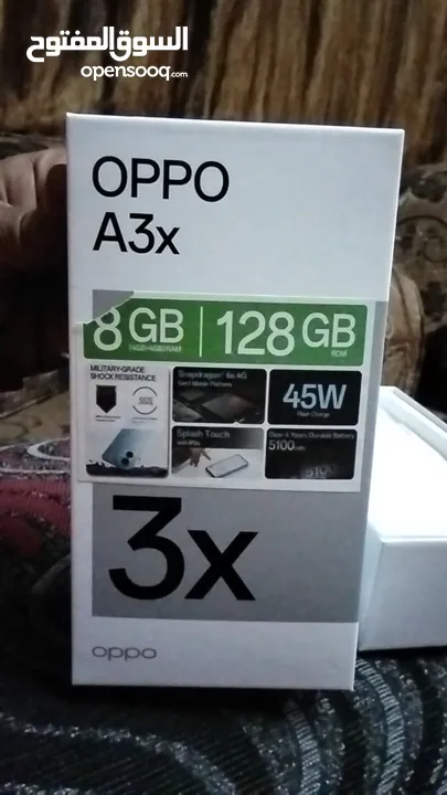 oppo A3x بحالة الوكاله