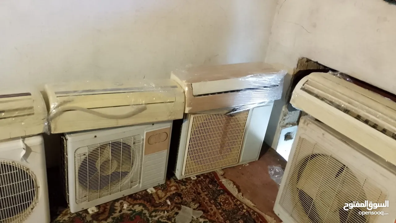 6 مكيفات 1 طن ومكيفين 2 طن دايو وستار كول عادي للبيع