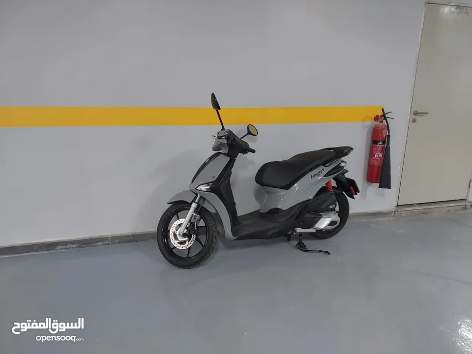 سكوتر piaggio liberty s150  ممشى قليل جدا