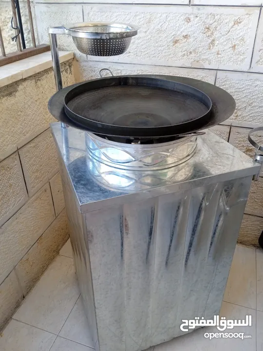 مقلى فلافل كبير وشيبسر كهرباء حوضين