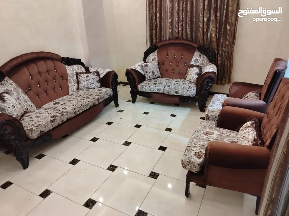 كنب شيه جديد مستعمل فترة قصيرة