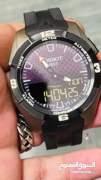 Tissot t-touch Swiss Made حميع الوظائف تعمل 100‎%‎