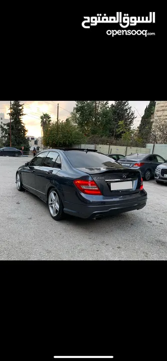 Mercedes c200 Amg بويه شركة ب الورقه فلللللللللللل مع بانوراما