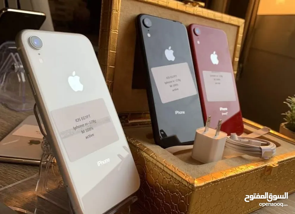 متوفر ايفونات XR الاصلي جيجا 64 و 128 بطاريات مشكل هدية كفر ولزقة وشاحن الاصلي متوفر توصيل