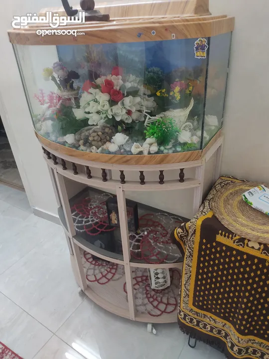 حوض سمك مستعمل