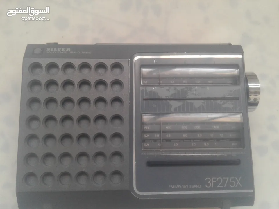 اجهزة راديو يابانية اصلية  سوني  وسيلفر  ياباني وفيلبس هولندي