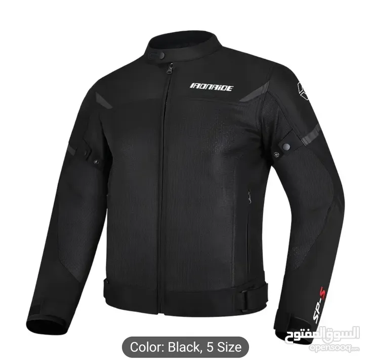 MOTORCYCLE ON AND OFF ROAD LEISURE PROTECTIVE JACKET WATERPROOF AND FIBER COATED