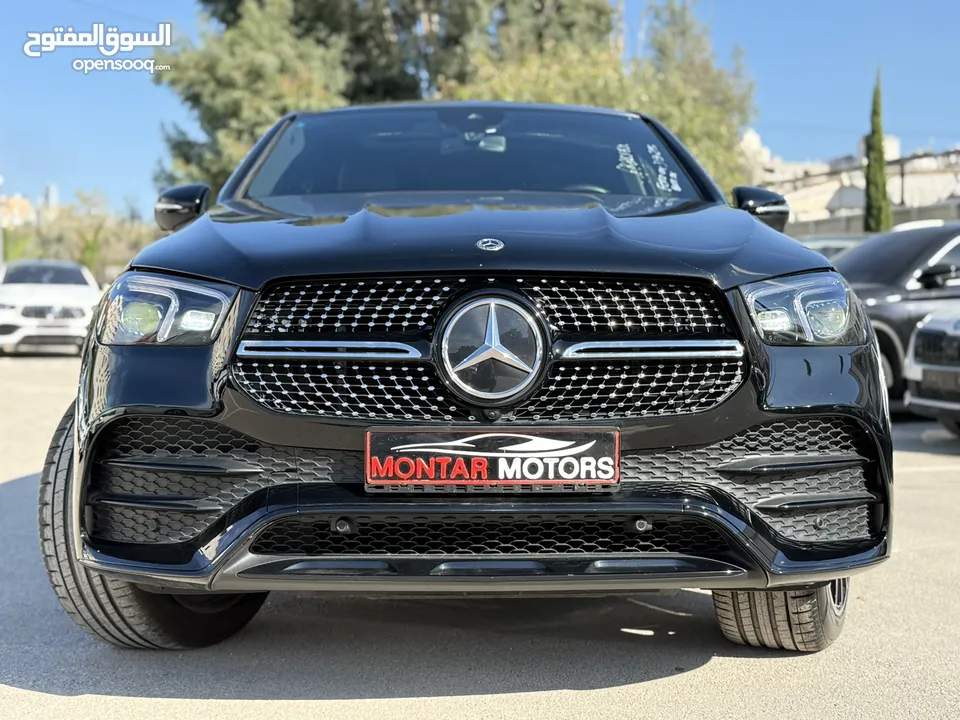 مارسيدس GLE 350 de ترخيص 2022 محرك 2000 هايبرد plug in(ديزل+كهرباء) جير أوتوماتيك 314 حصان