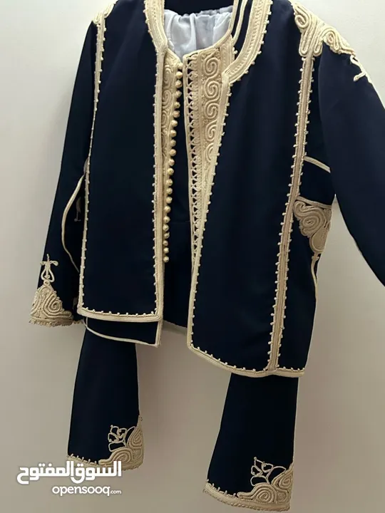 زبون ازرق blue Libyan cloth