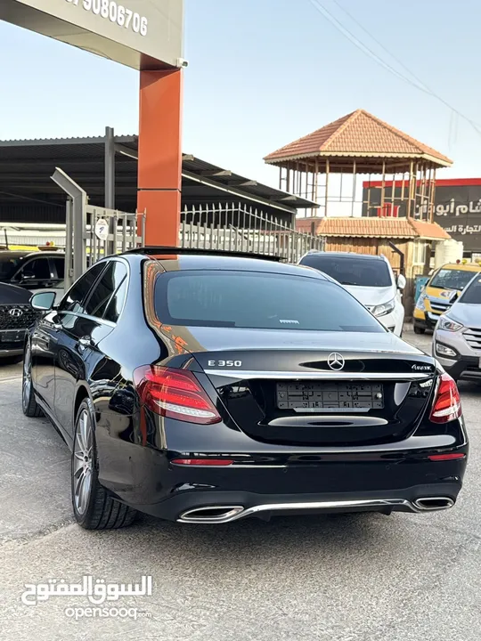 مرسيدس E350 2020 AMG فحص كامل ممشى قليل فل اضافات اعلى صنف لون اسود غرفة كاميل