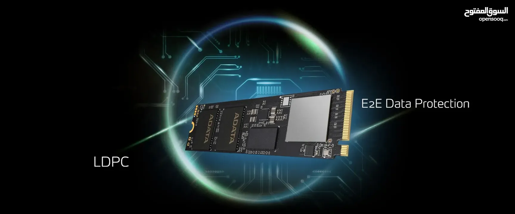 ADATA XPG GAMMIX S70 BLADE 2TB PCIe Gen4 M.2 SSD - WORK WITH PS5 مخصص لبلايستيشن 5 بسرعات عالية