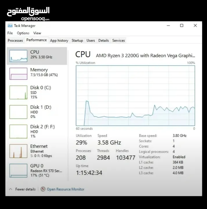 Ryzen 3 2200g