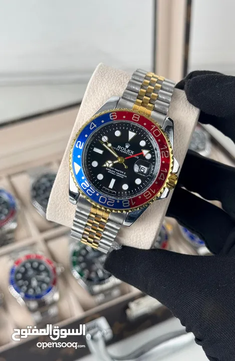 وصلت الملوكية   الجديد والقوي ساعات  ROLEX  كوبي ماستر رجالي الأكثر مبيعًا  اعلى صنف طبعا