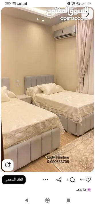تفصيل غرف نوم ماستر واطفال ومطابخ وكل ما تحتاجونه من الديكورات
