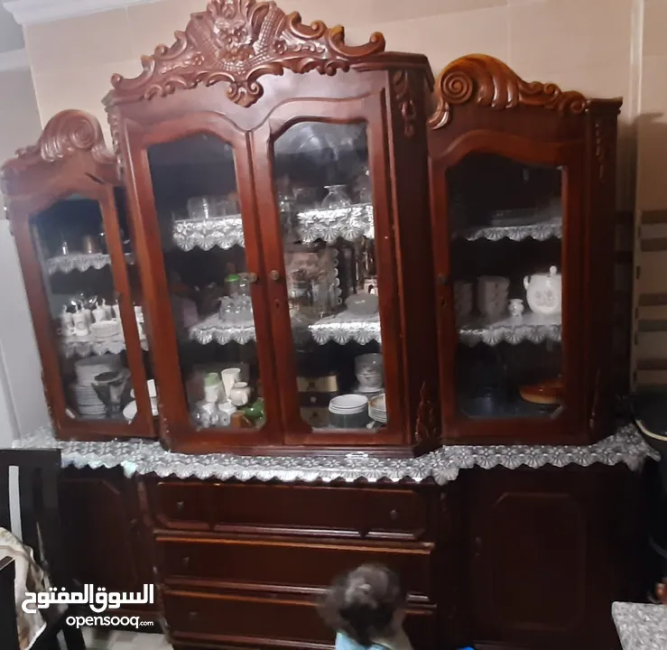 بوفيه خشب اصلي
