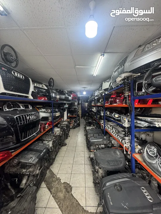 قطع غيار أودي و بورش و جولف Audi
