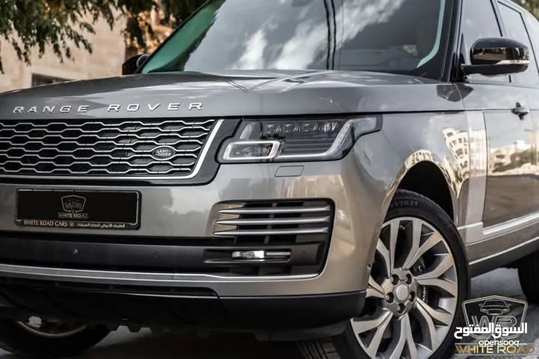 Range Rover Vogue 2021 Autobiography Plug in hybrid   السيارة وارد الماني و قطعت مسافة 50,000 كم فقط