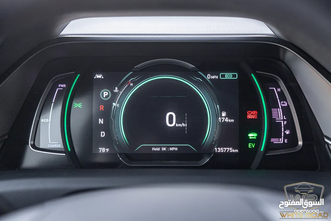 Hyundai Ioniq Hybrid 2021  السيارة وارد كوريا و بحالة ممتازة جدا و قطعت مسافة 135,000 كيلو متر