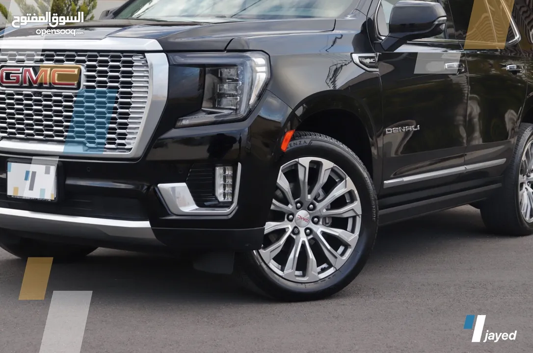 GMC Yukon Denali 2022 جي ام سي يوكن دينالي للبيع بحالة الوكالة تحت الكفالة2027
