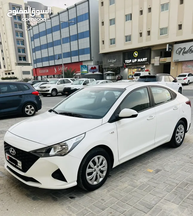 هيونداي أكسنت وكالة البحرين Hyundai Accent model 2021