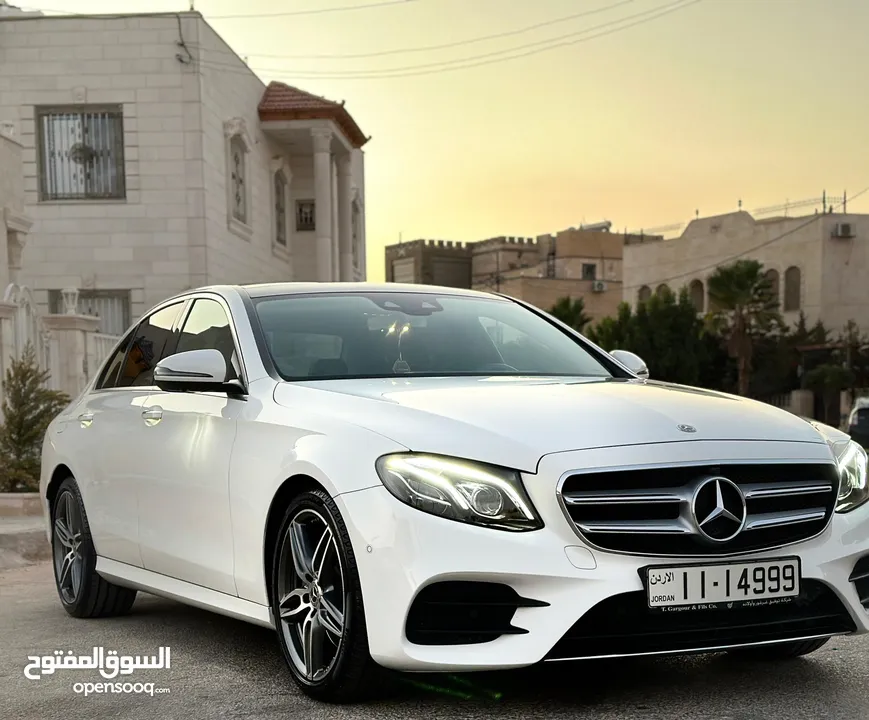 Mercedes E200 2018 بنزين AMG اصلي