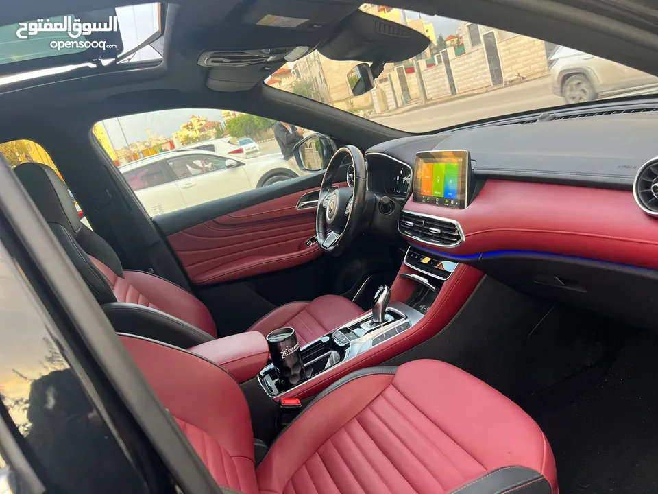 جيب MG EHS 2023 محرك 1600 هايبرد/plugin (( فرش جلد خمري مميز )) (( بمشي 48 كيلو علشحنه