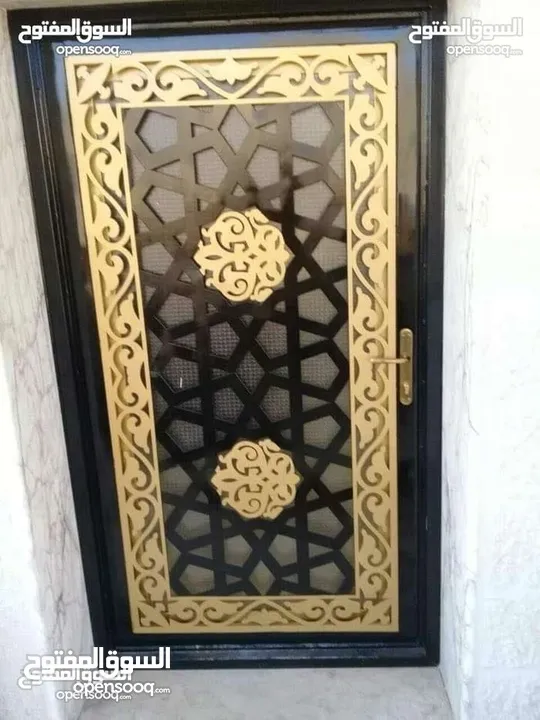 حداد متنقل  تفصيل جميع الأبواب والحمايات ولمعرشات ولصيانه العامه
