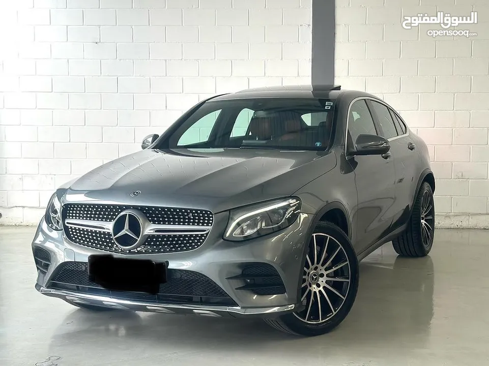 Glc250 coupe 2017 بحالة الوكالة اتوتوسكور A/89%