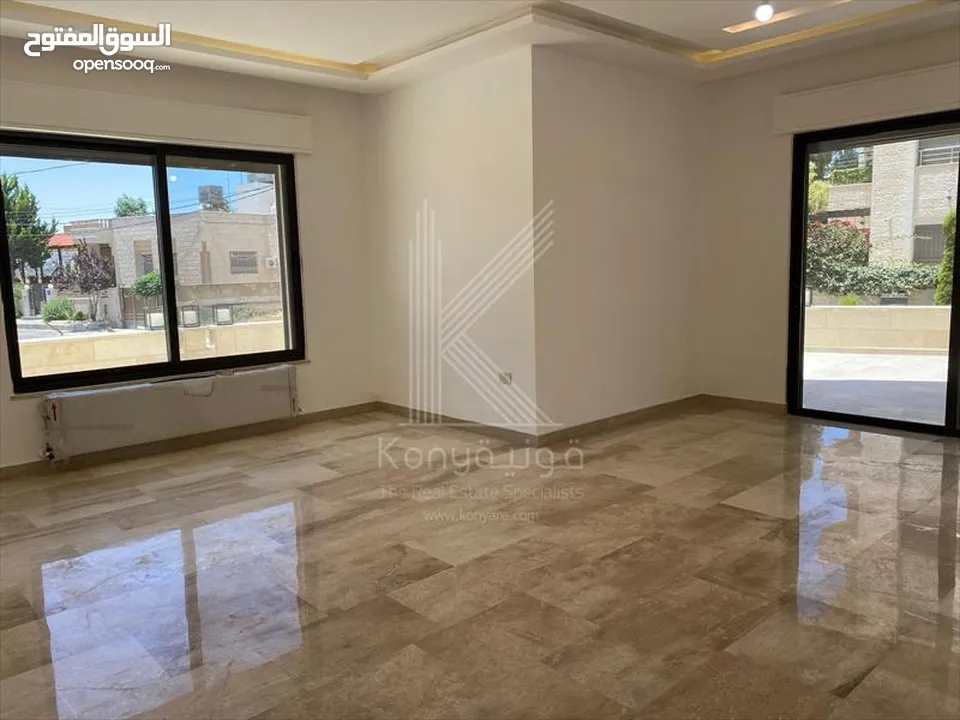 شقة مميزة للبيع في عمان - ضاحية النخيل - طابق أرضي
