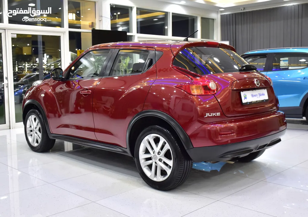 Nissan Juke ( 2014 Model ) in Red Color GCC Specs