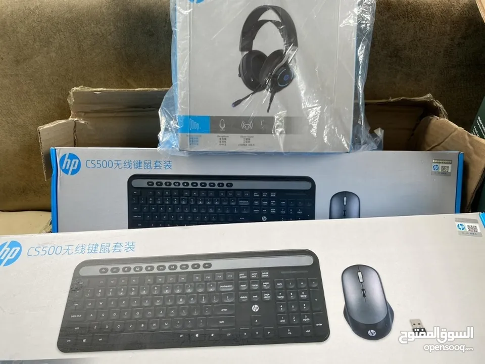 keyboard ,mouse  hp CS500 كيبورد وماوس أتش بي ويرلس