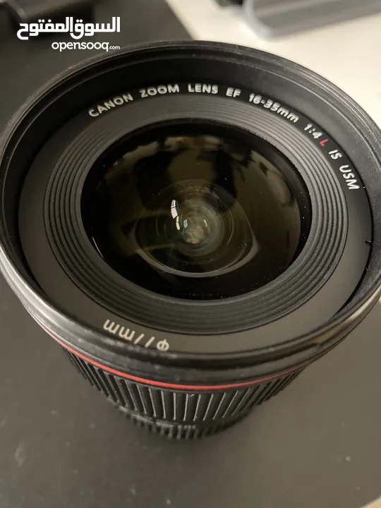 Canon EF 16-35 f/4 IS L Red Line مع مانع اهتزاز