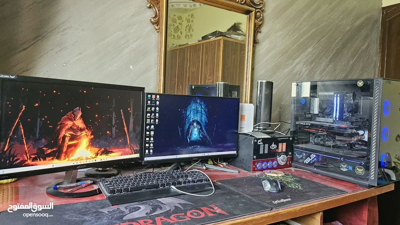 PC Gaming for sale كمبيوتر العاب للبيع بسعر مرتب