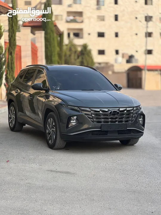 هونداي توسان هايبرد 2023 فل اضافات بدون فتحة فحص نخب