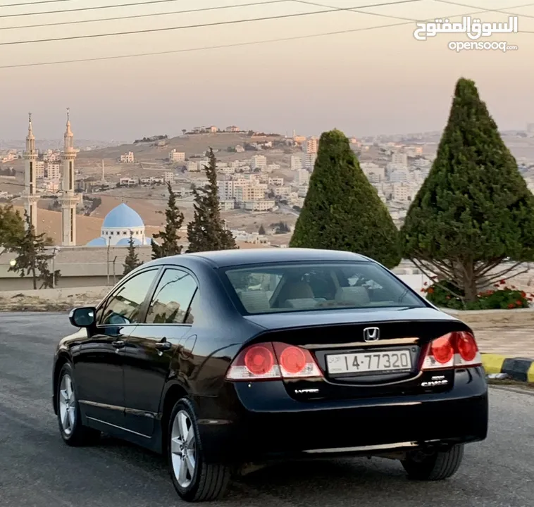 هوندا سيفيك 2008 فحص كامل صنف EXI لون اسود ملوكي بحالة الوكالة