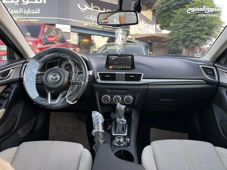مازدا زوم 3 فل كامل مع فتحة فحص كامل 7 جيد وارد الشركة مالك ثاني