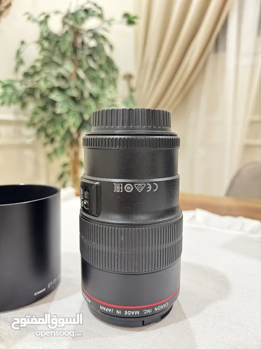 للبيع كانون r6 وعدسة مايكرو كانون 100mm