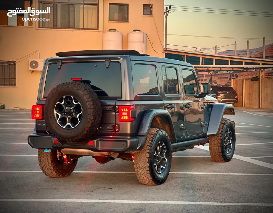 ‏  JEEP WRANGLER RUBICON Hybrid Plug IN Full  جيب روبيكون الجديد هايبرد كهرباء+ بنزين 2022-