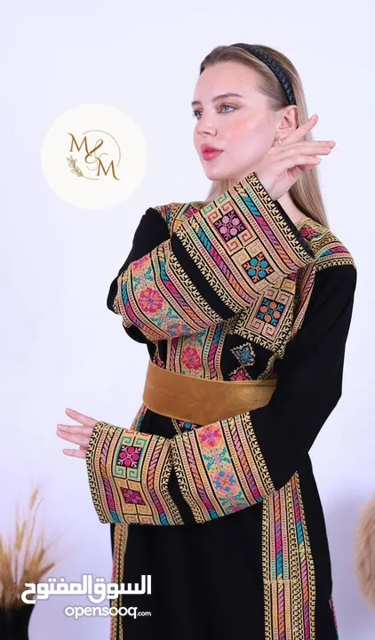 موديل جديد ثوب وبأجمل الآلوان تطريز فخم جداً  متوفر لجميع الأحجام لغاية وزن 125 قماش كريب