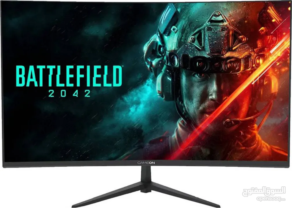 شاشة جيمنج 24 انش فلات AQT 24 INCH 1080P FULL HD 75HZ 1MS IPS PANEL HDMI FLAT GAMING MONITOR