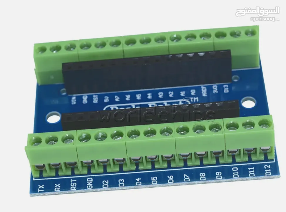 Nano Terminal Adapter for Arduino Nano V3.0 AVR ATMEGA328P-AU Module Board W