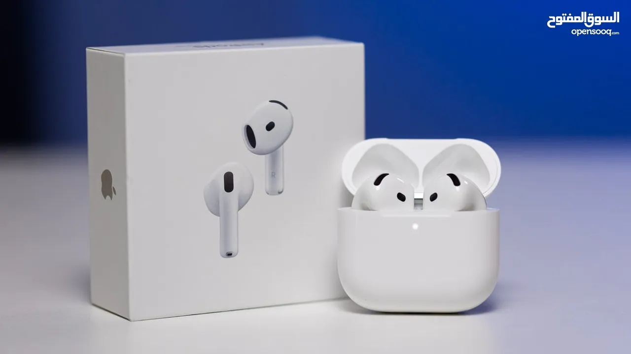 Airpods 4طور من نفسك واسمع تسجيلات. محاضراتك وكتب تطوير الذات او الكورسات اثناء تنقلك، سعر مغري