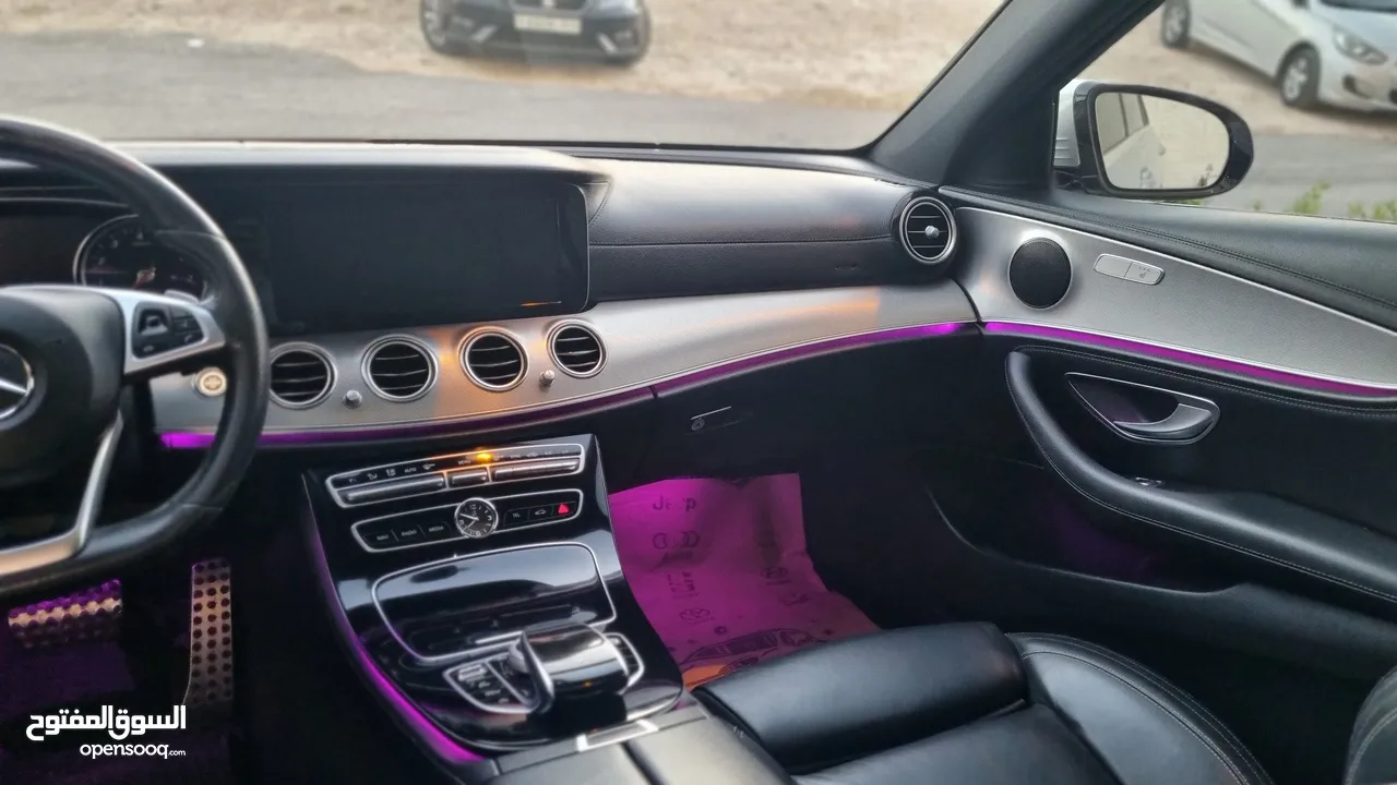 Mercedes benz - E200- AMG - 2017 مرسيدس بنز - فل اوبشن - دهان شركة