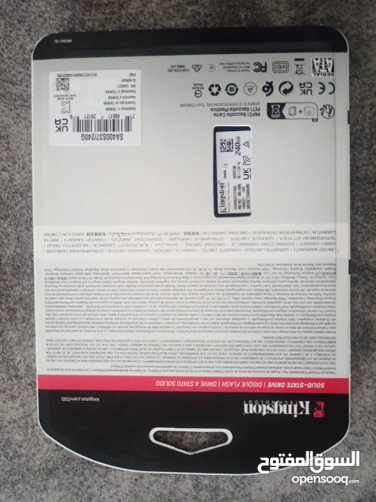 هارددسك KINGSTON 240G---10X