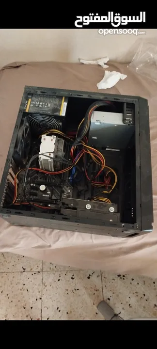 موجود جهاز i78700جيل ثامن ram16ddr4  مبرد انتك  باور انتك 600w m2.256 hdd500g motherboard B360HDM