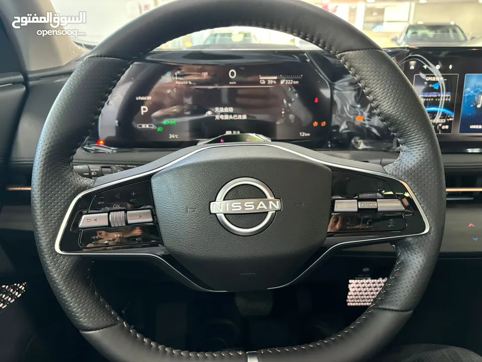 NISSAN AIRYA نيسان اريا كهربائيه 2024 كفالة مجموعة بسطامي والصاحب 3 سنوات او 100000كم